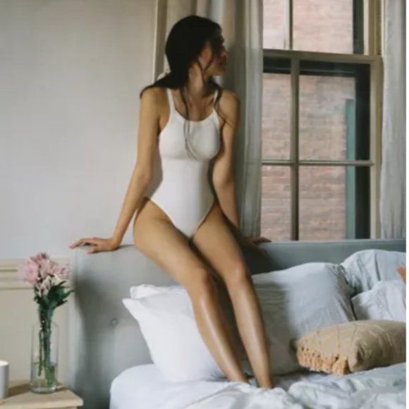 Urban Outfitters Other - Out From Under Jenny Ribbed Racerback Bodysuit